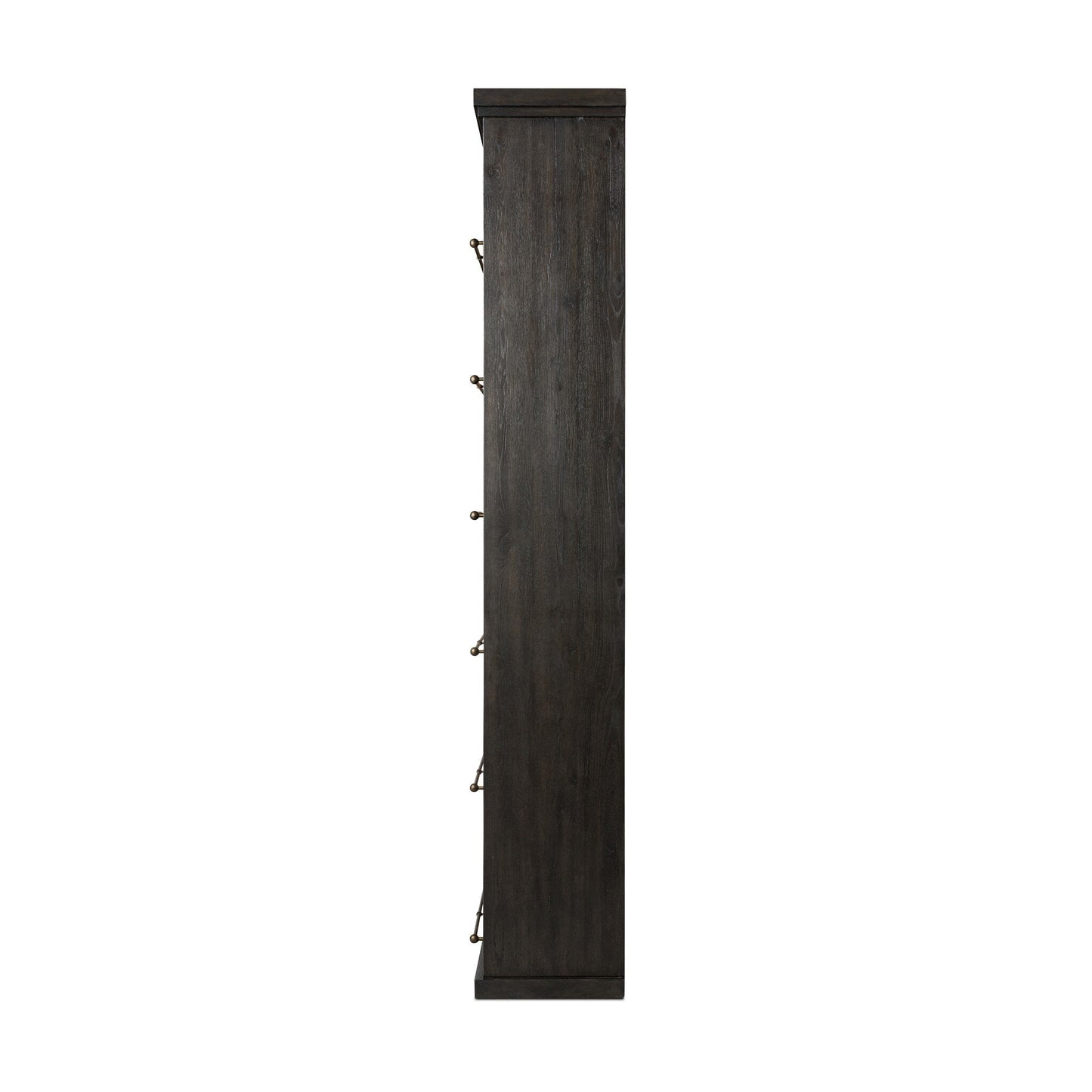 Alistair Bookcase - Smoked Black Veneer - Urban Ashram