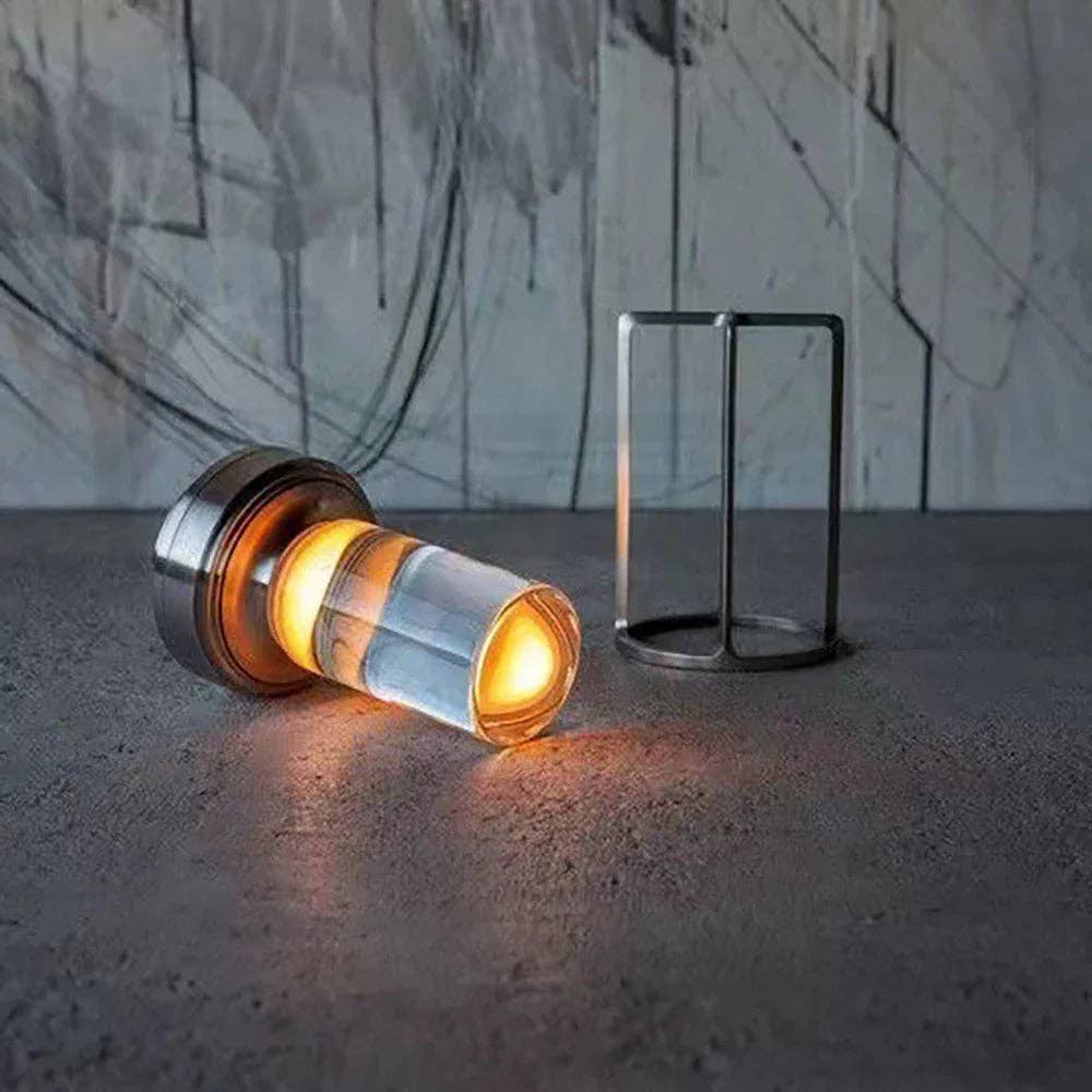 Elegant Crystal Table Lamp - Wireless & Dimmable - Urban Ashram