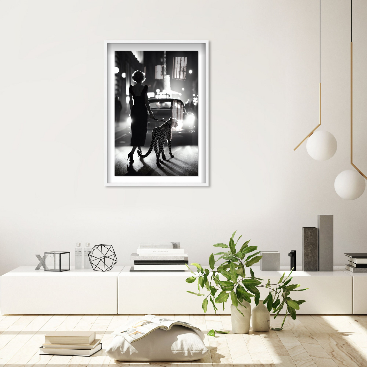 Meaty Mischief II - Framed Acrylic Art - Urban Ashram