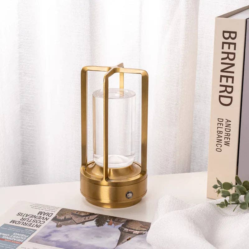 Elegant Crystal Table Lamp - Wireless & Dimmable - Urban Ashram