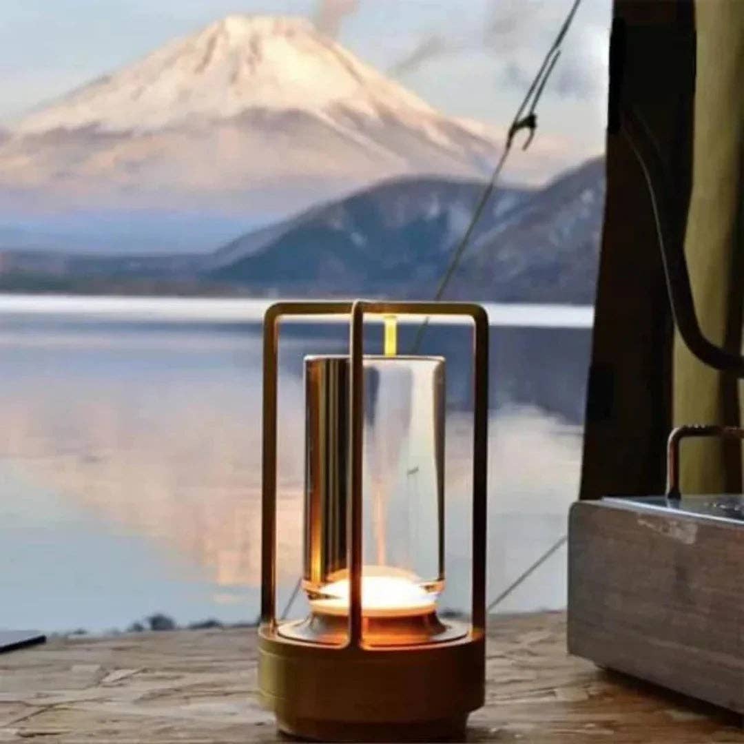 Elegant Crystal Table Lamp - Wireless & Dimmable - Urban Ashram