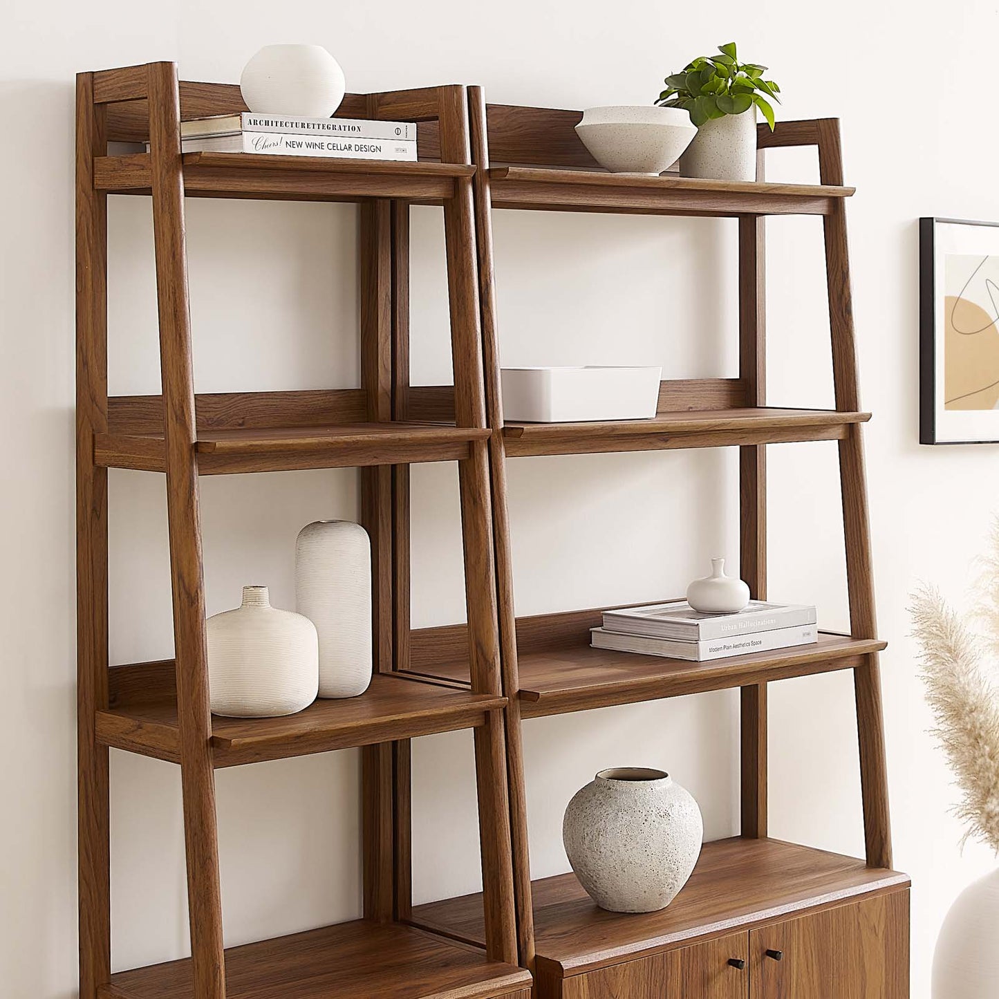 Bixby Wood Bookshelves, Set of 2 - Urban Ashram