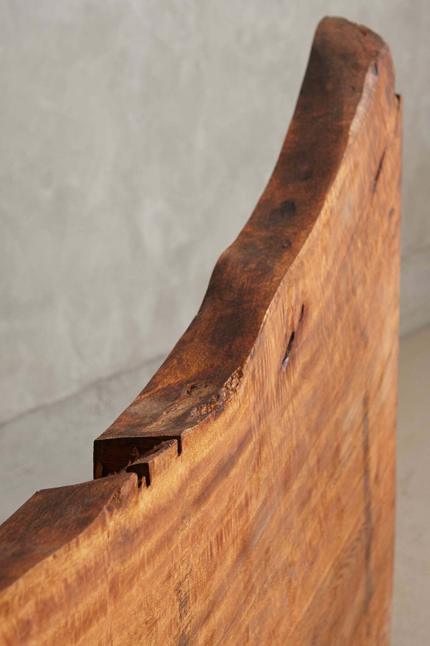 Wabi-sabi Solid Wooden Bed - Urban Ashram