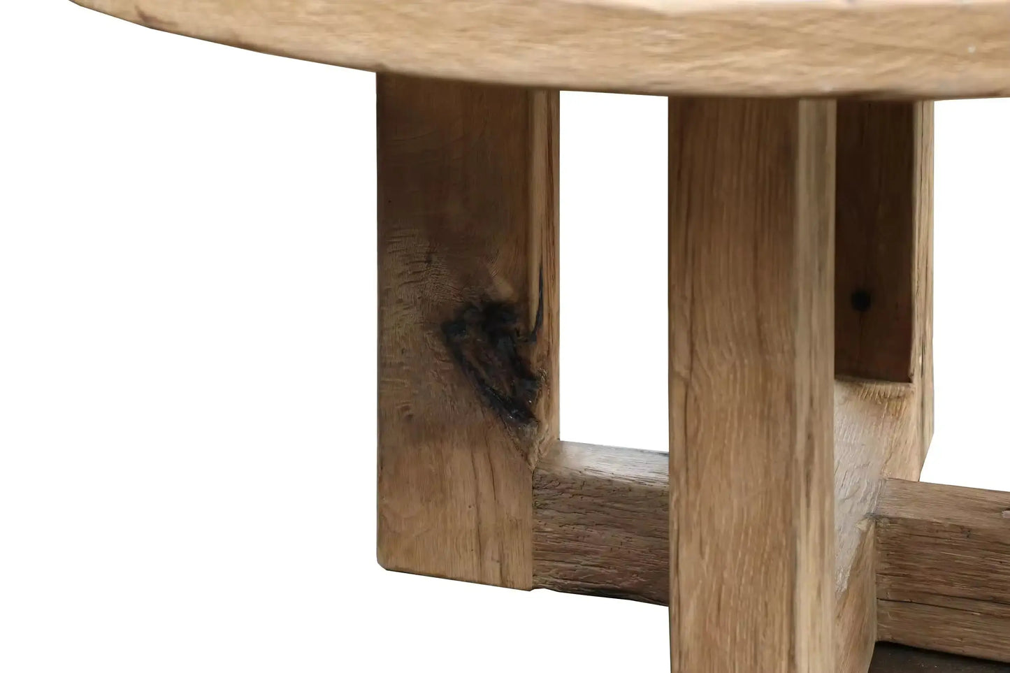 Wabi Sabi Round Dining Table - Urban Ashram