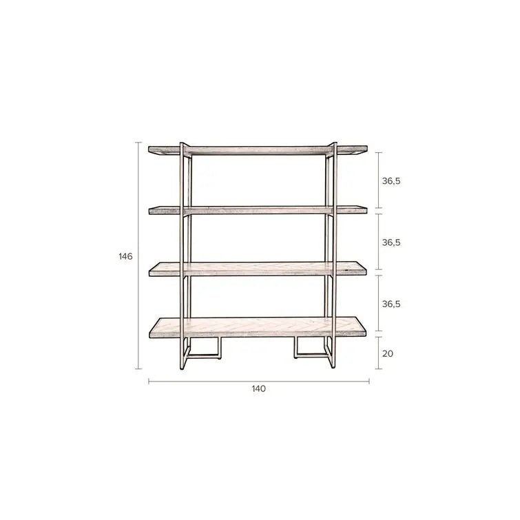 Acacia Dutchcliff Bookshelf - Urban Ashram