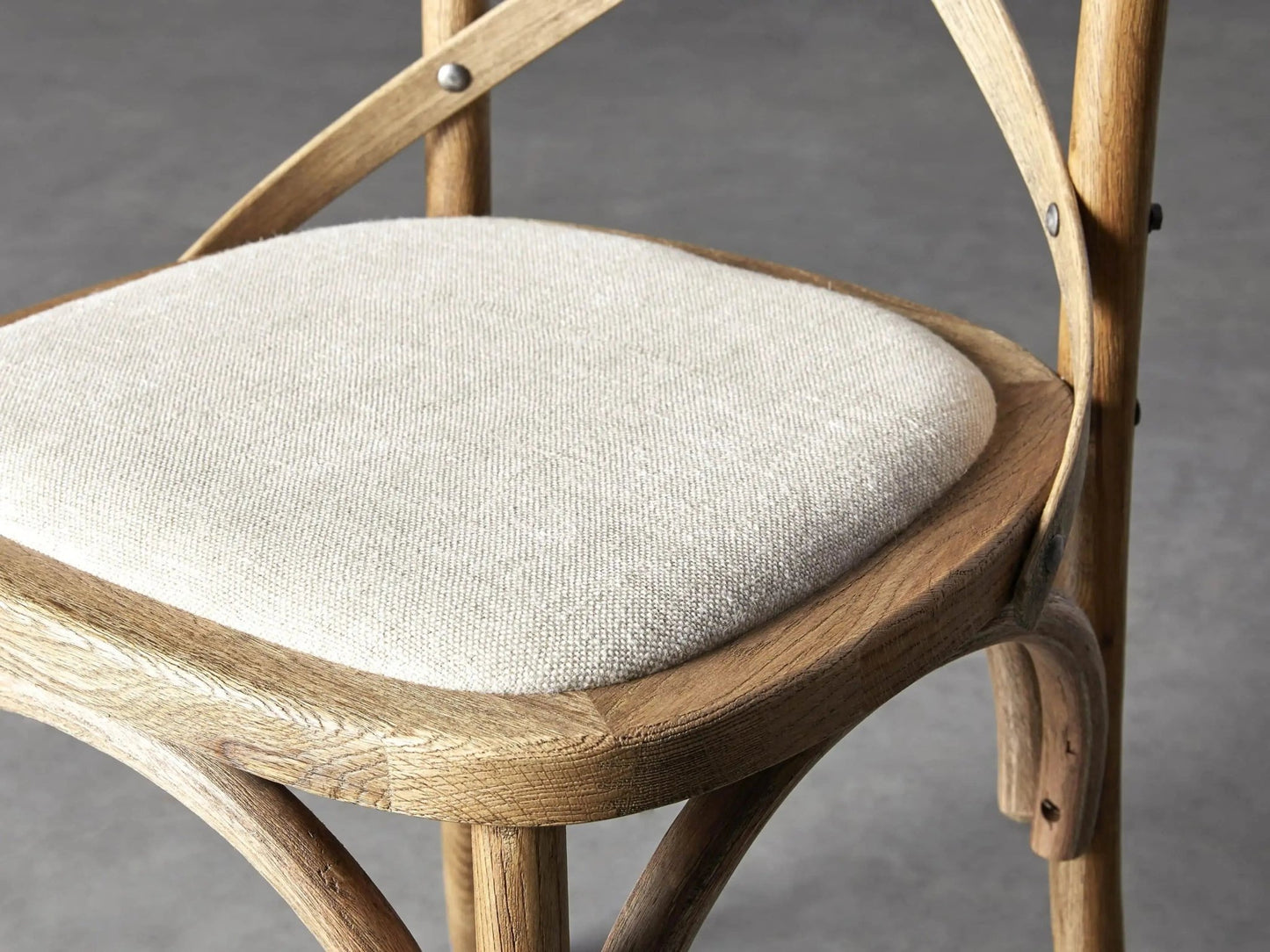 Bajus Cross Back Chair Set of 2 - Urban Ashram