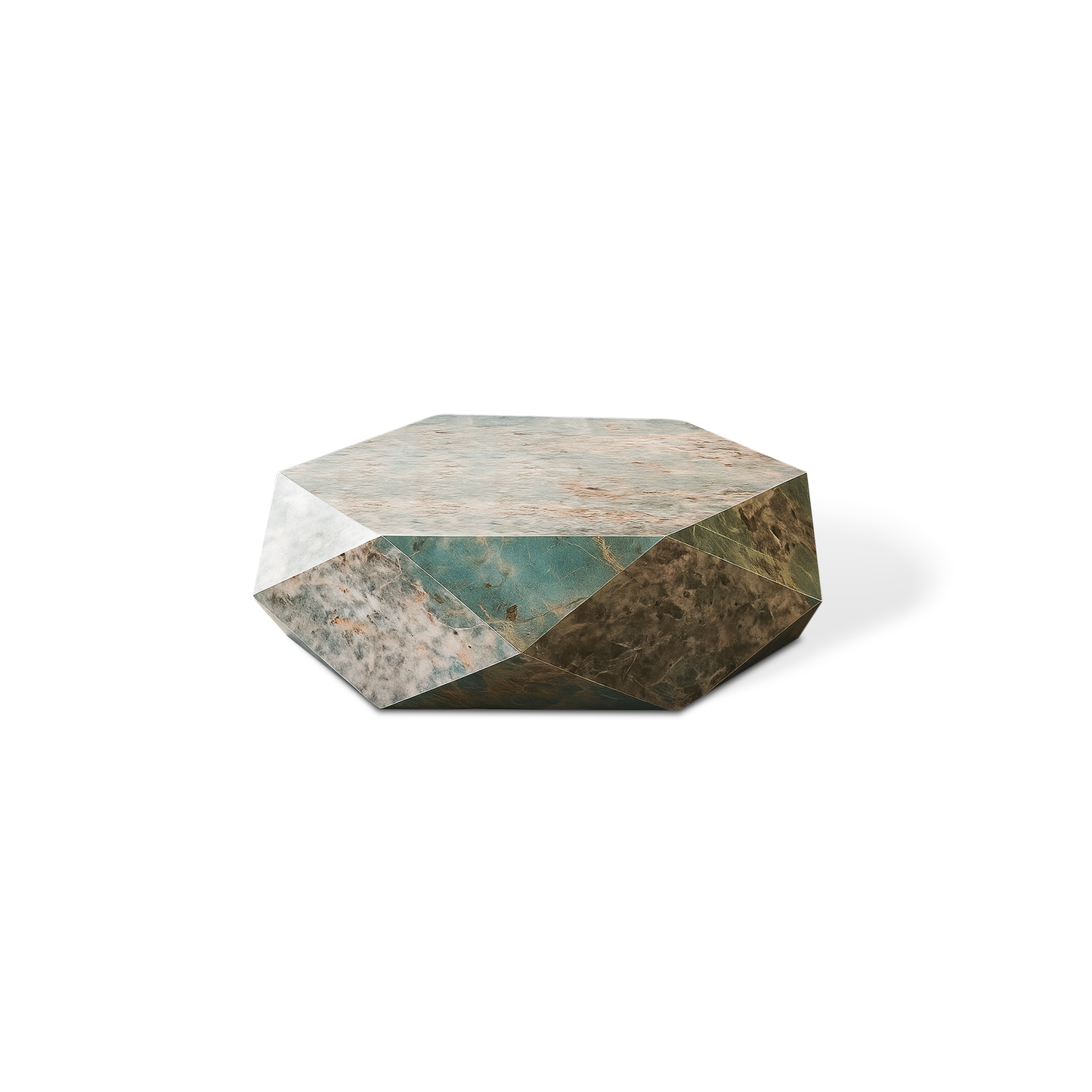 Calcutta Luxury Marble Coffee Table - Urban Ashram