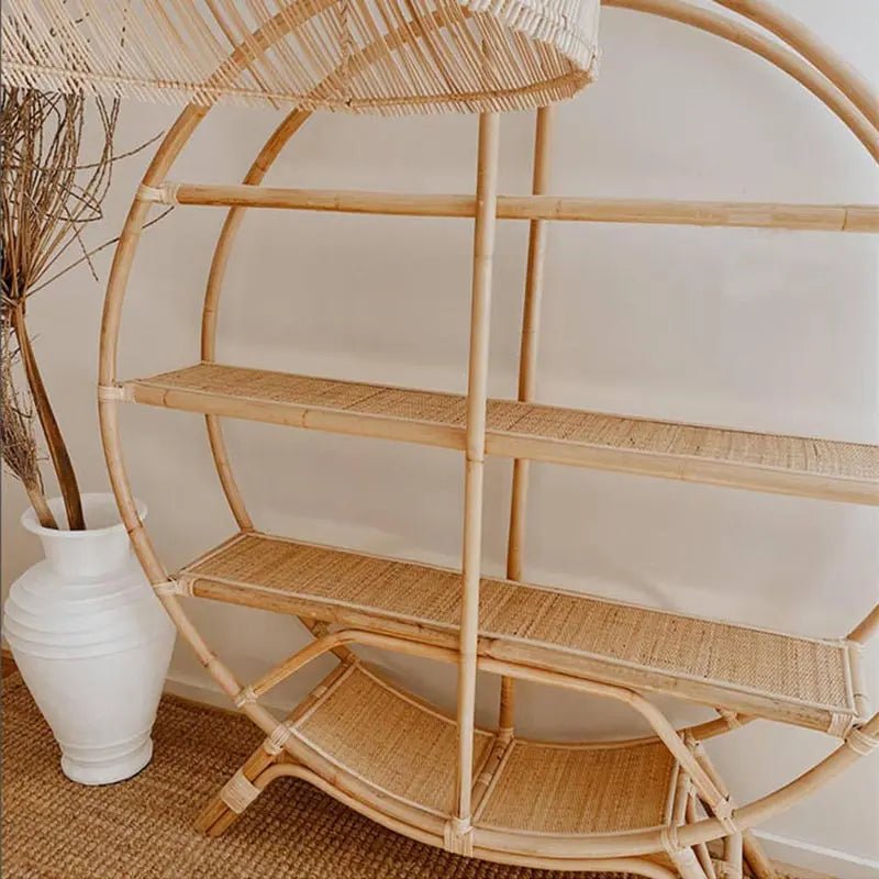 Gardenia Rattan Shelf - Urban Ashram