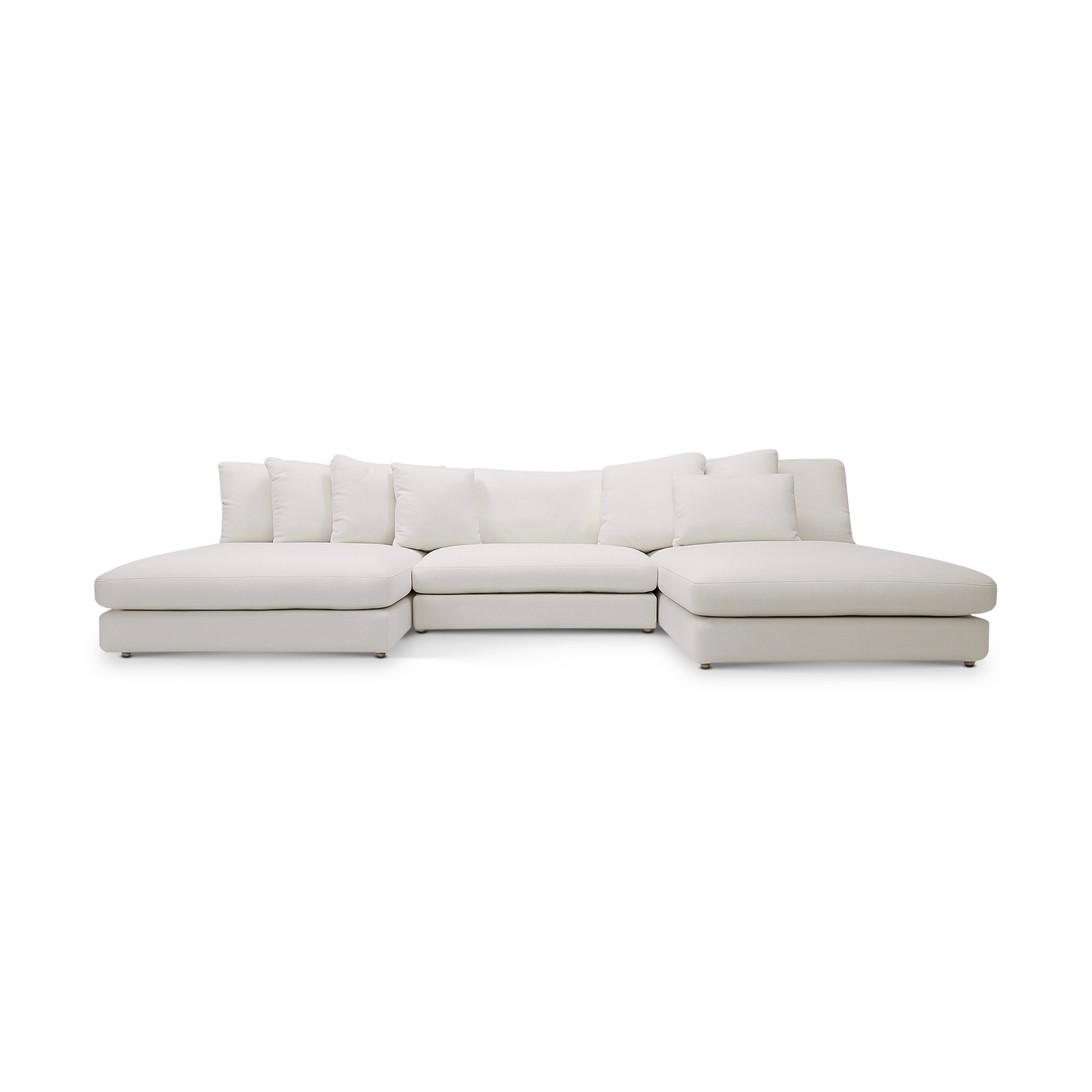 The Heavenly White Modular Sectional - Urban Ashram