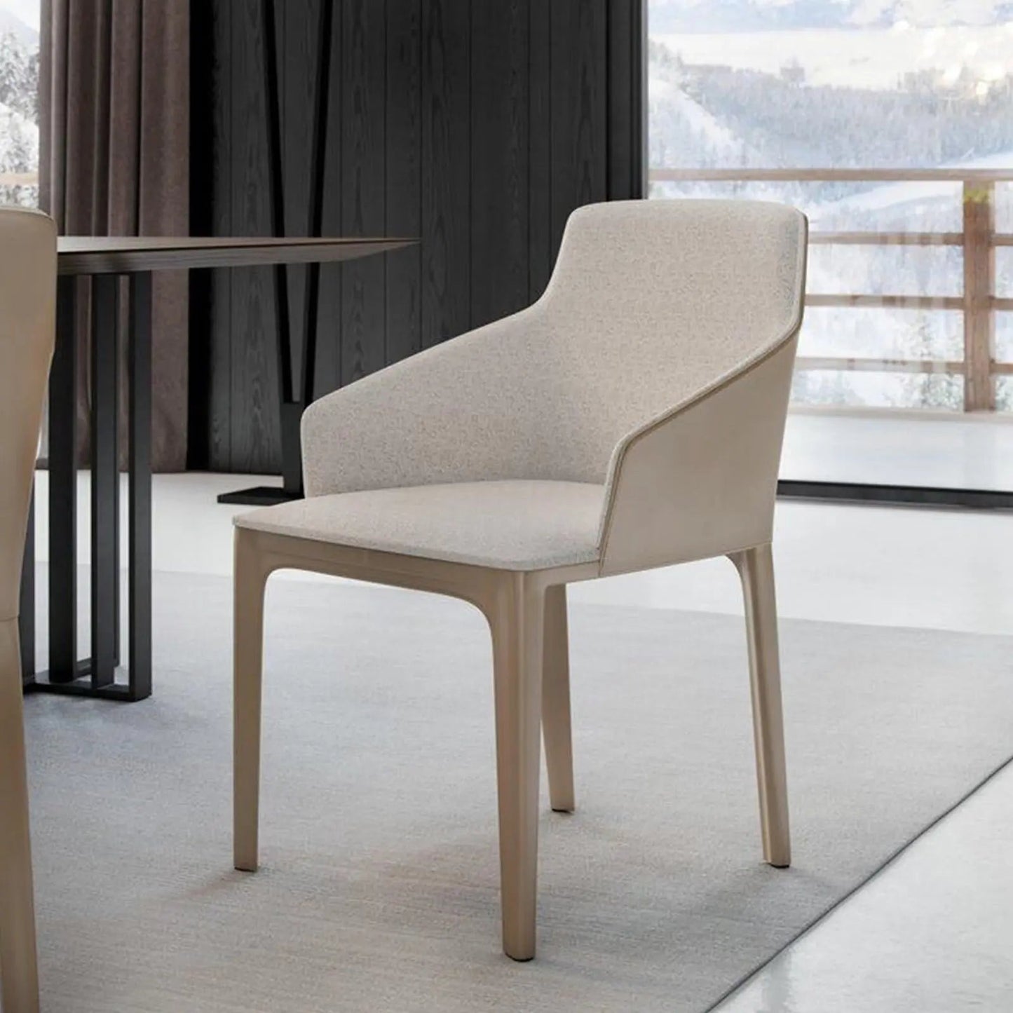 Leather Modern Dining Chairs - Urban Ashram