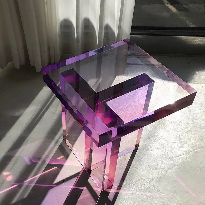 Mesa Acrylic Side Table - Urban Ashram