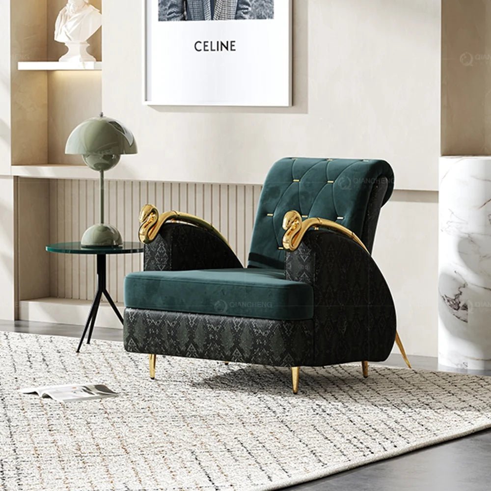 Mid-Century Serpent Arm Chair - Urban Ashram