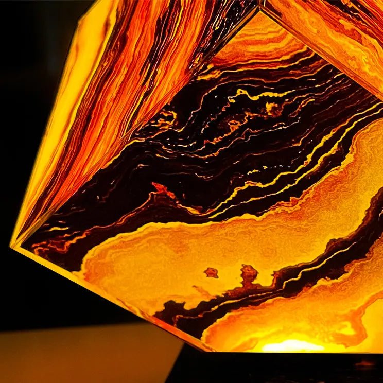 Onyx Energy Cube Desk Lamp - Urban Ashram