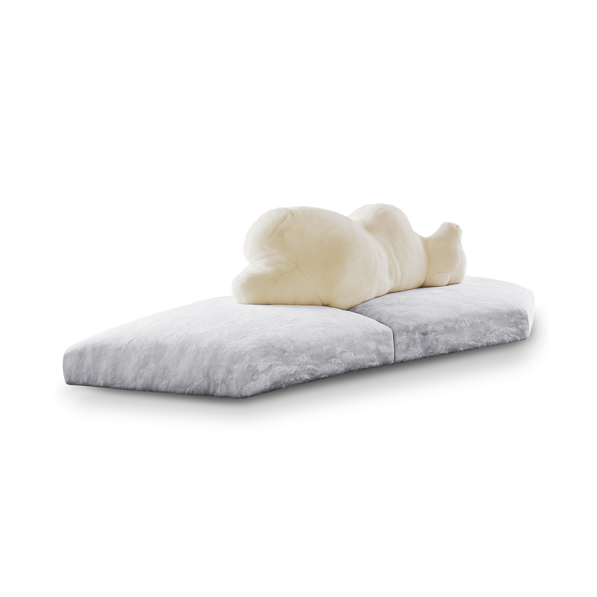 Glacier Luxury Minimalist Polar Bear Sofa - Urban Ashram