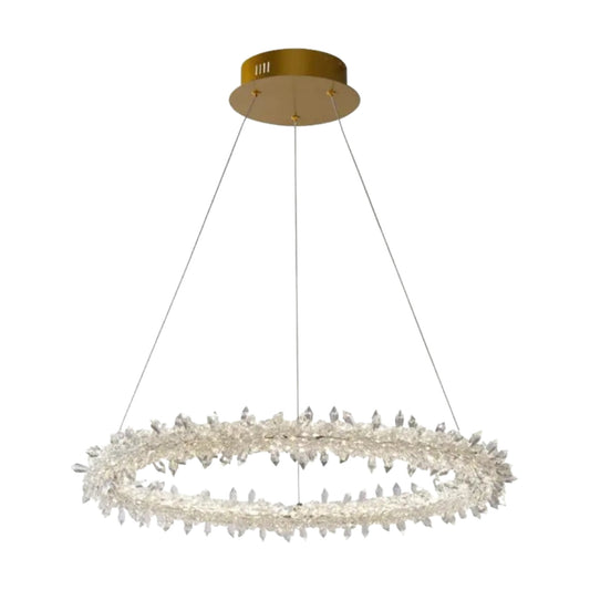 Artemis Crystal Ring LED Chandelier