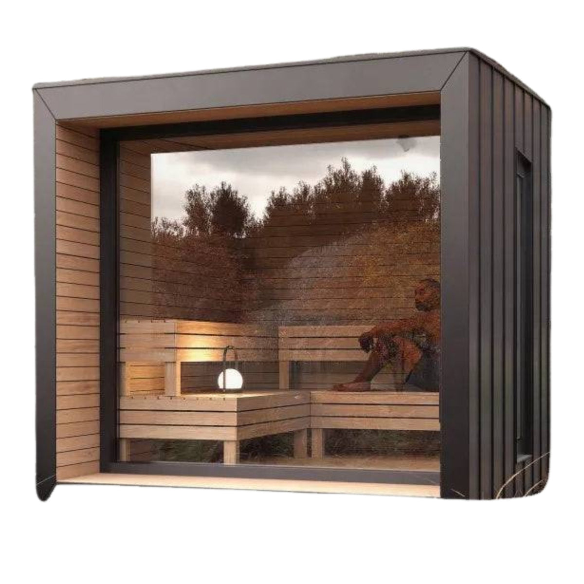 Aura Nordic 4-6 Person Outdoor Sauna