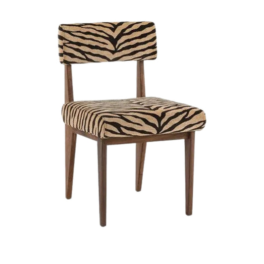 Savannah Stripes Zebra Dining Chair