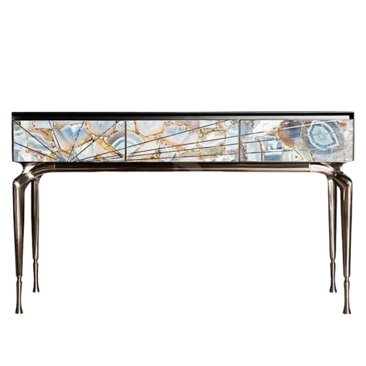 Gemstone Console Table