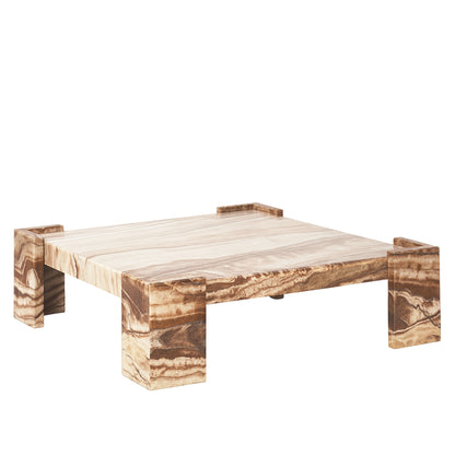 Gypsum Marble Coffee Table