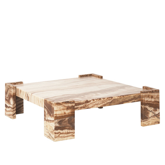Gypsum Marble Coffee Table