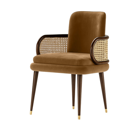 Icon Velvet Armchair