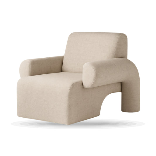 Italia Lounge Chair on white background