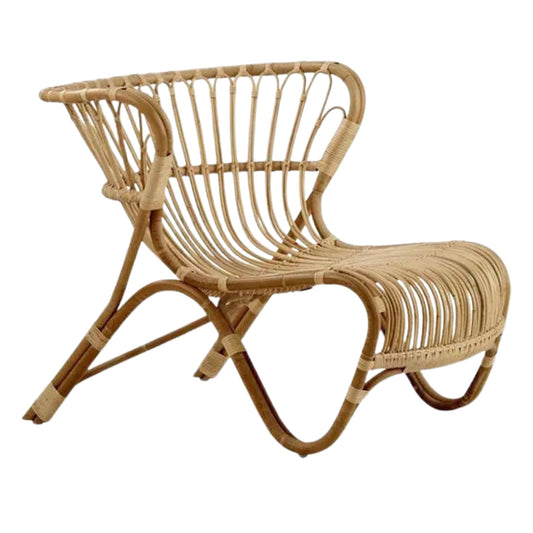 Jasmine Natural Rattan Lounge Chair