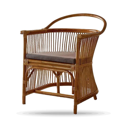 Kenji Rattan Dining Chairs on white background