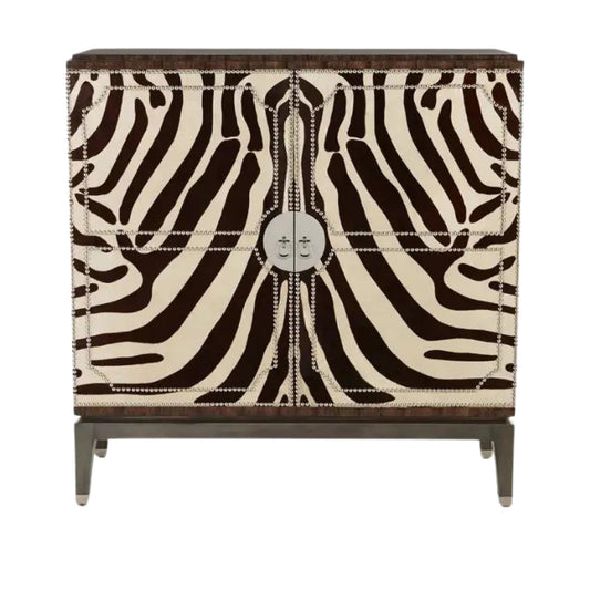 Vann Zebra Savannah Console Cabinet
