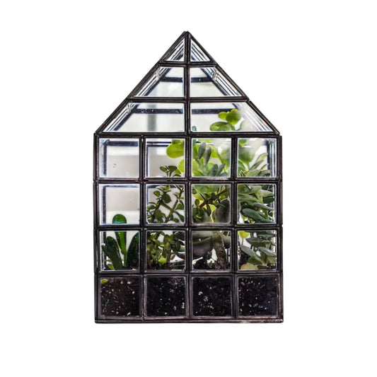 Lattice House Glass Terrarium