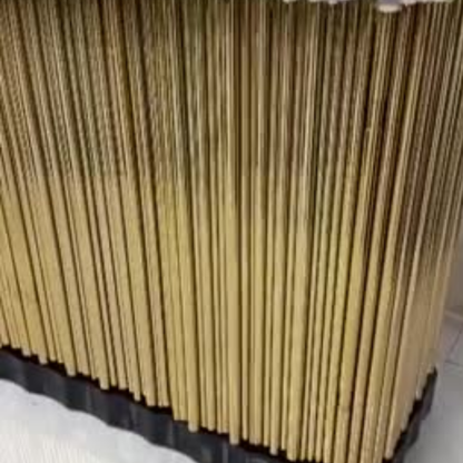 Symphony Contemporary Gold Plated Sideboard Cabinet Modern Luxury