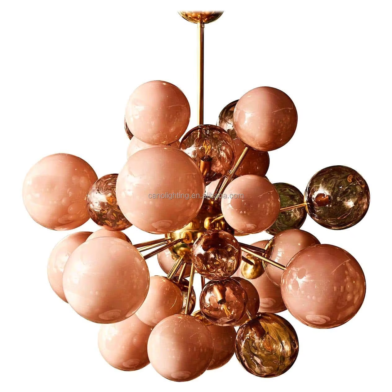 Luna Rosé Murano Chandelier