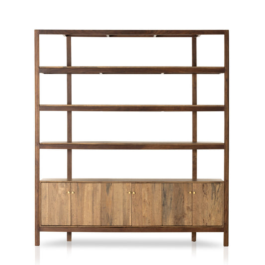 Reza Wide Bookcase - Urban Ashram