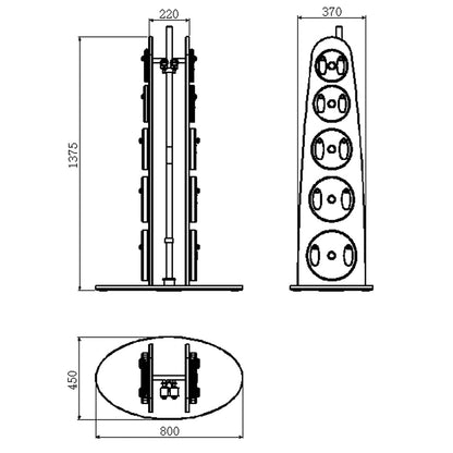 QIBU BARBELLS SET Urban Ashram