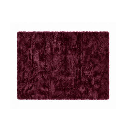 Burgundy Sheepskin Rug

14 × 11 ft