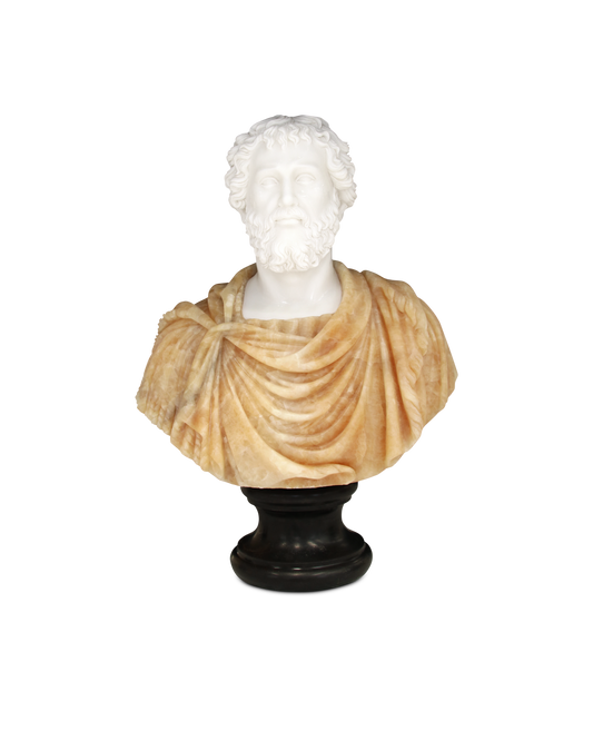 Thanos Marble Bust Sculpture - Classic Decorative Art Piece - Urban Ashram
