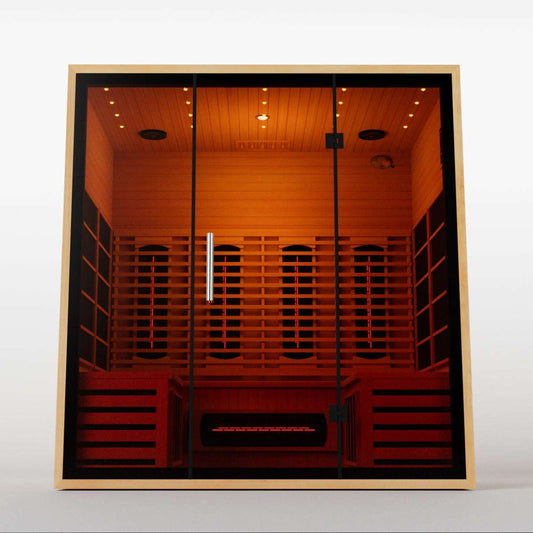 Smartmak® 4 People Indoor Infrared Sauna - Refresh 4 Indoor Infrared Sauna Urban Ashram