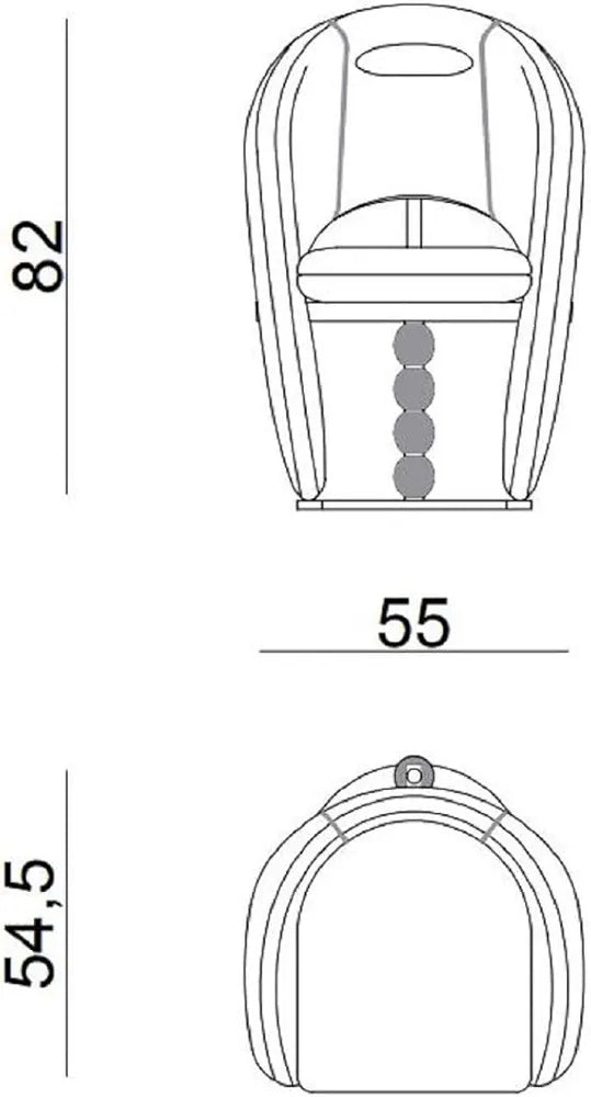 Aurelia Arc Crystal Dining Chair – lifestyle setting