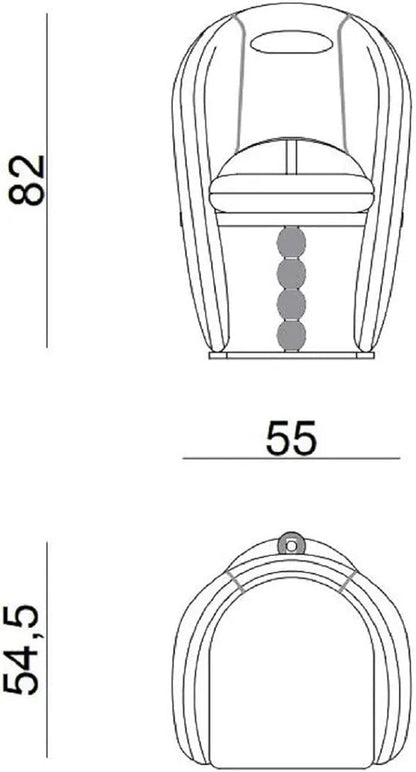Aurelia Arc Crystal Dining Chair – lifestyle setting