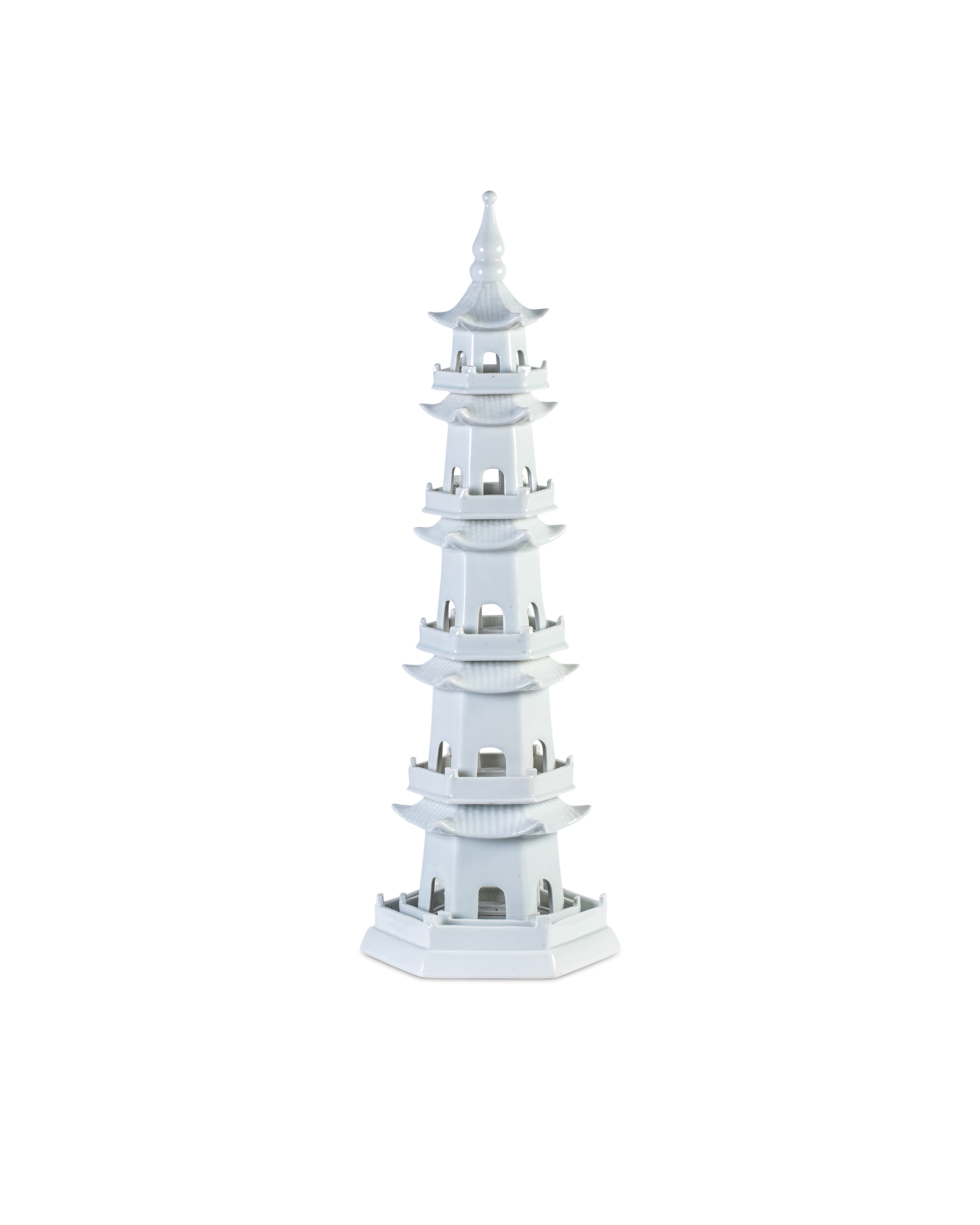 White Tower of Enlightenment - Modern Sculptural Decor - Urban Ashram
