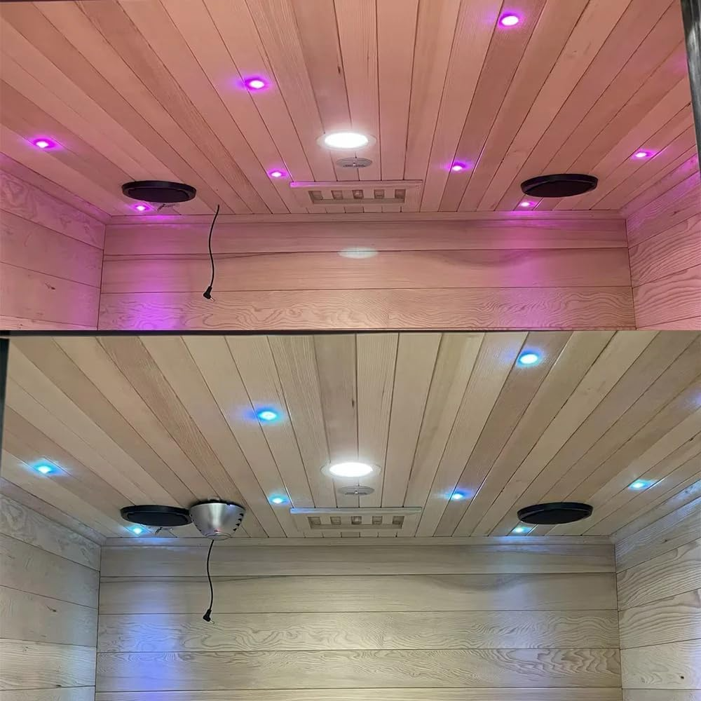 Radiance Infrared Sauna | Premium Full Spectrum 4-Person Infrared Sauna – top-down view