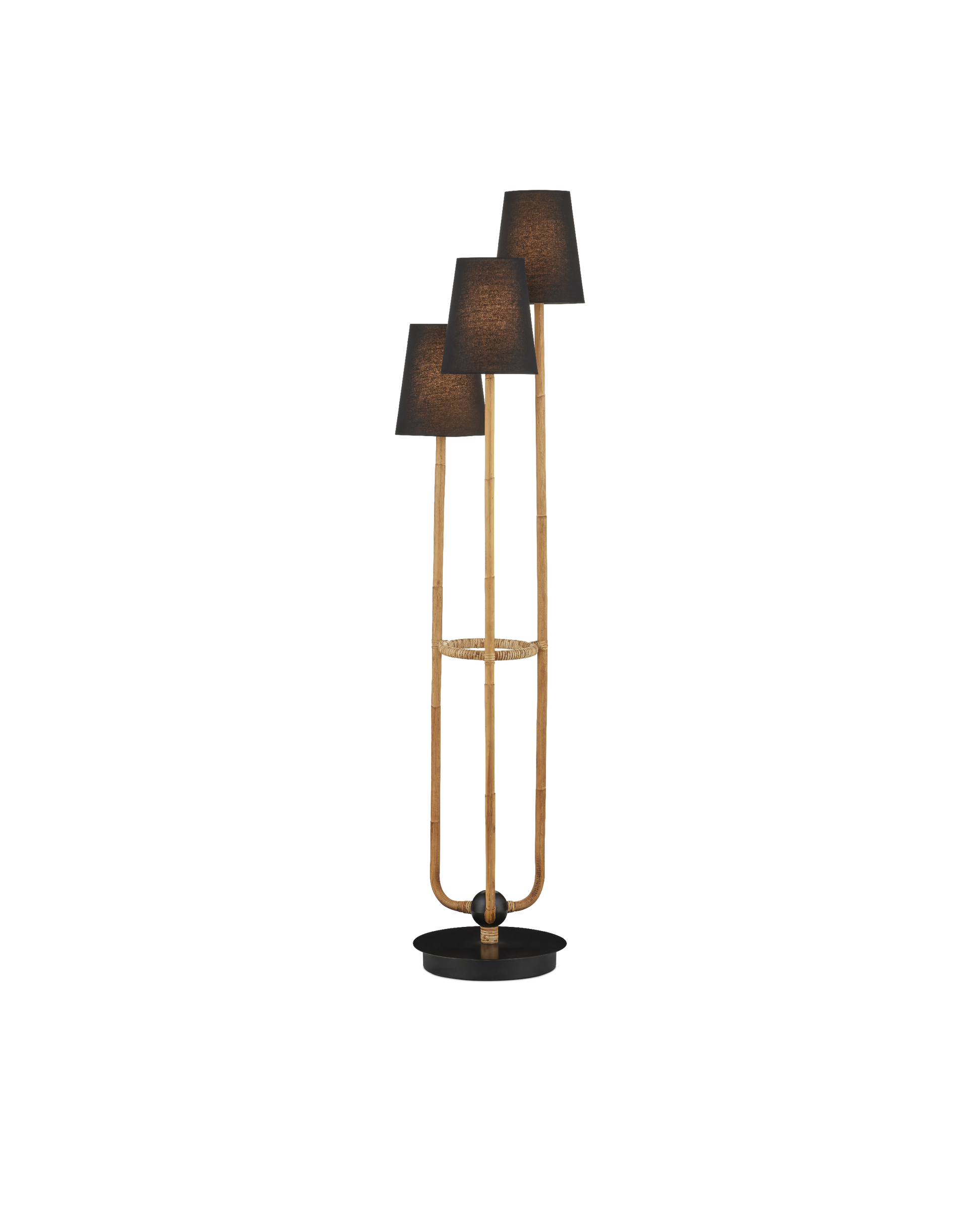 Triptych Floor Lamp - Modern Three-Panel Lighting Design - Urban Ashram
