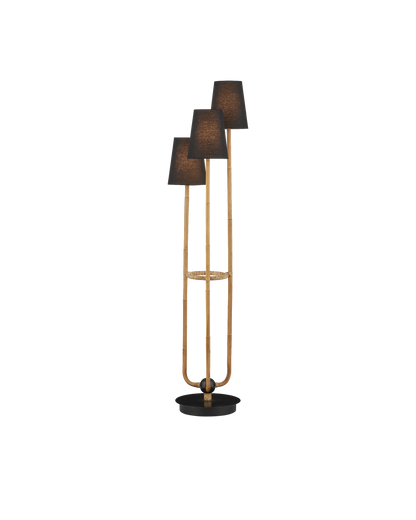 Triptych Floor Lamp - Modern Three-Panel Lighting Design - Urban Ashram