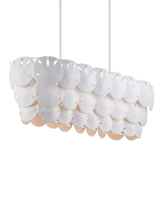 Tulum Oval Chandelier - Boho Chic Lighting Fixture - Urban Ashram