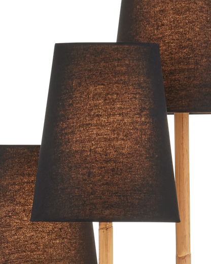 Triptych Floor Lamp - Modern Three-Panel Lighting Design - Urban Ashram