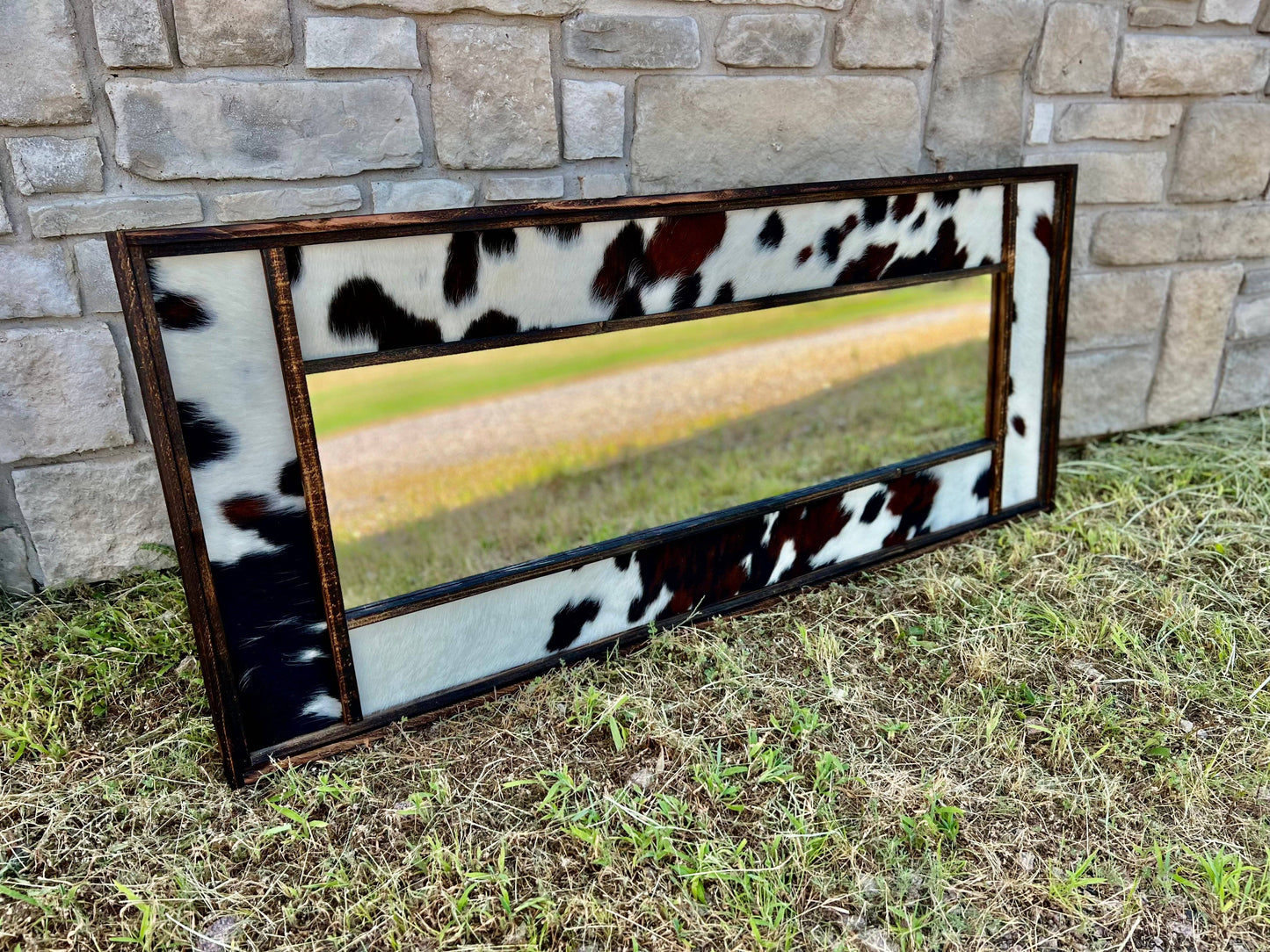 Cowhide Body Mirrors - Urban Ashram