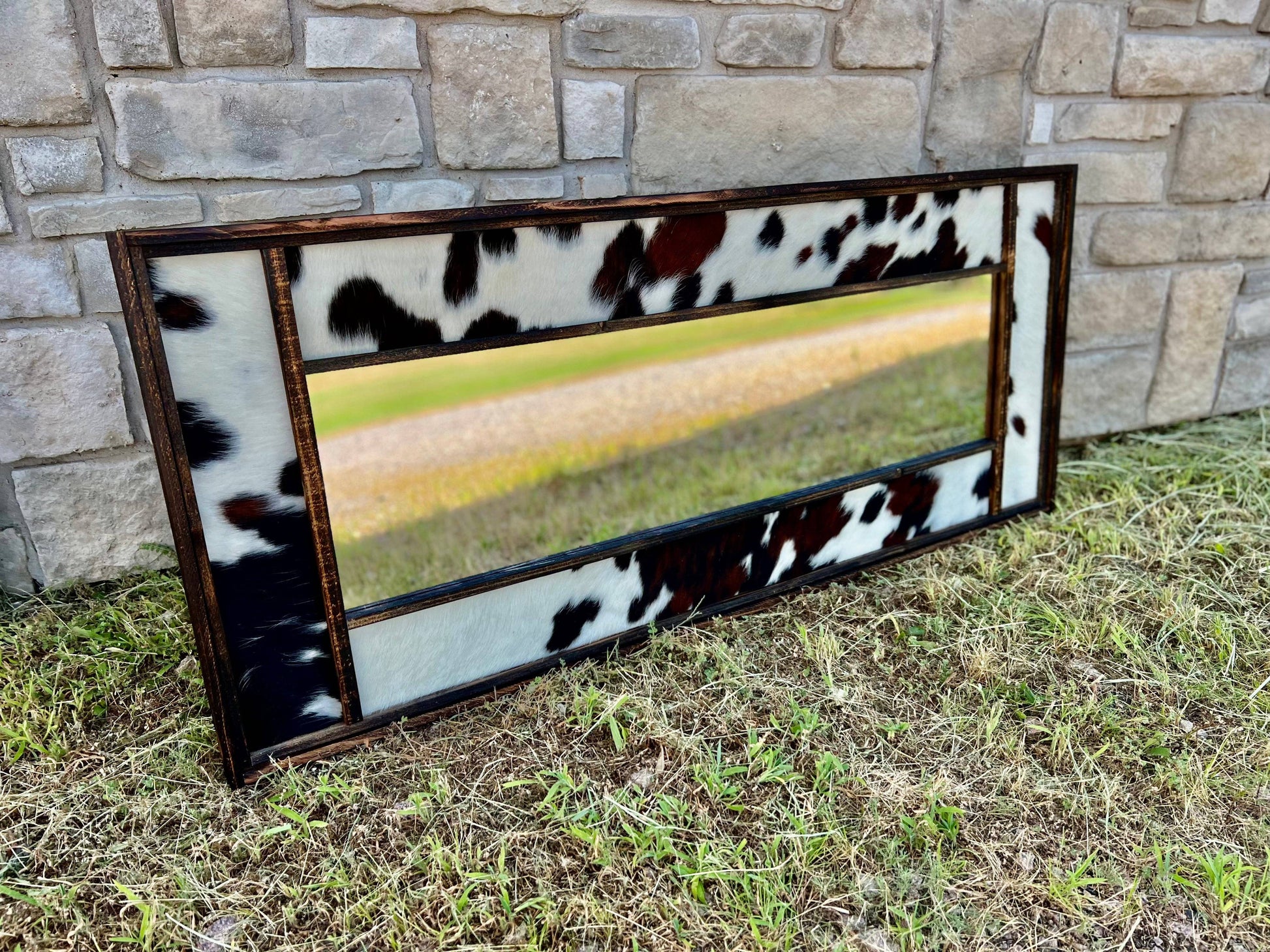 Cowhide Body Mirrors - Urban Ashram