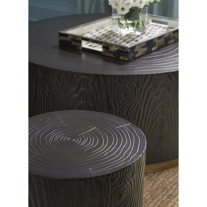 Terra Accent Table - Rustic Modern Side Table - Urban Ashram
