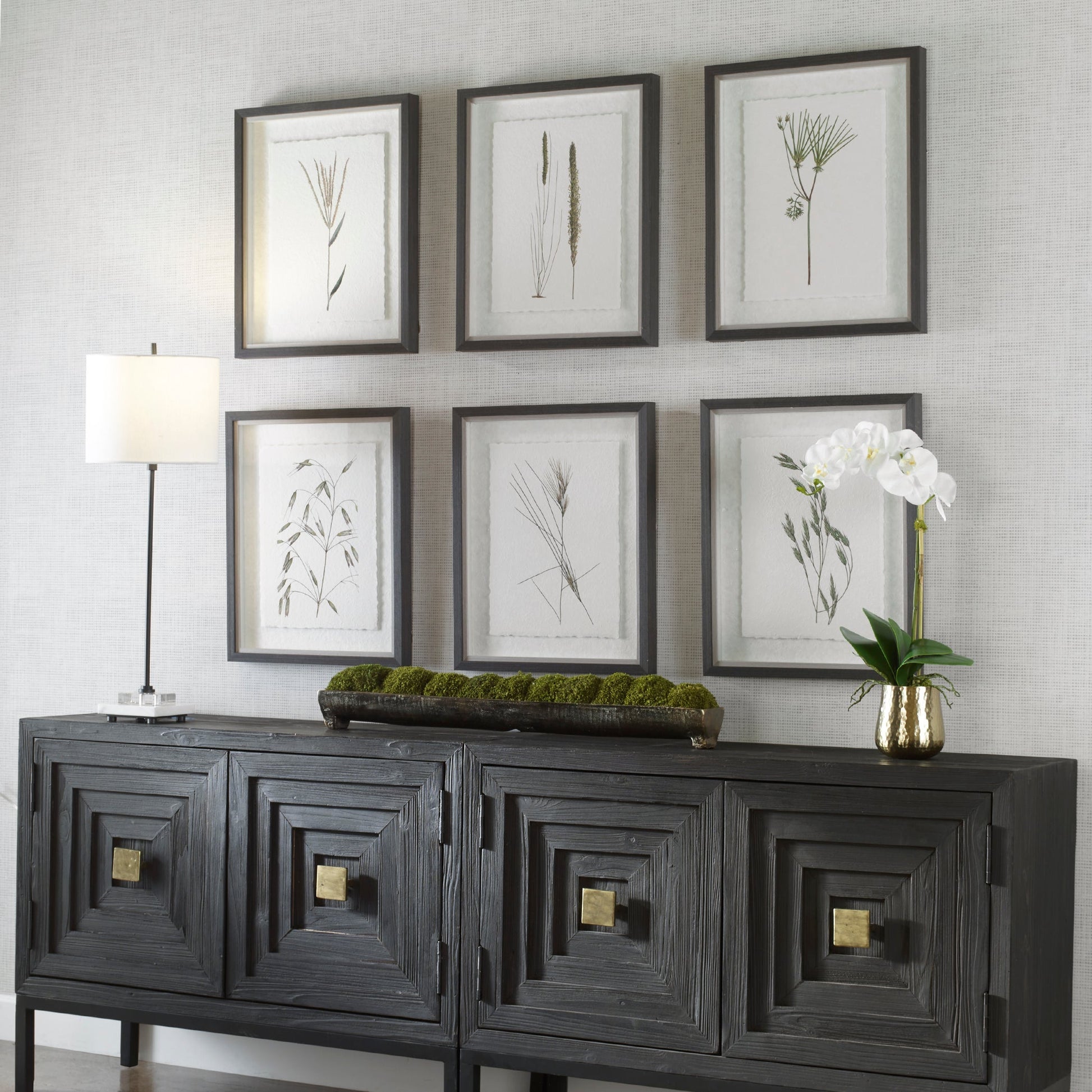 Forest Finds Framed Prints,Set of 6