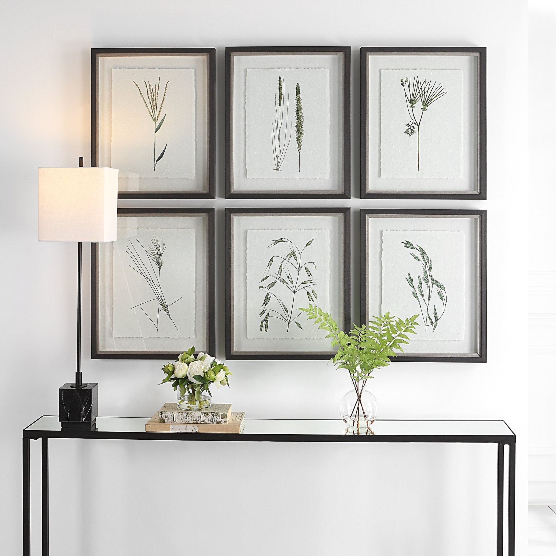 Forest Finds Framed Prints,Set of 6